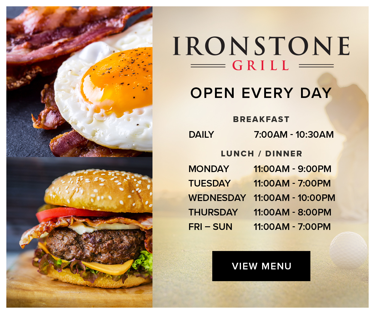 Ironstone Breakfast